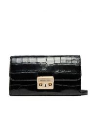 MICHAEL Michael Kors Torebka 32F4G2RC9E Czarny. Czarne listonoszki MICHAEL Michael Kors, bez wzorów, ze skóry, bez dodatków. Za 659.99 zł.