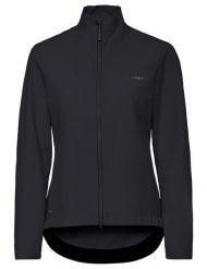 Kurtka przeciwdeszczowa damska Kuro Pro. Czarne kurtki do biegania Vaude, l, bez wzorów, z materiału, bez kaptura, rowerowe. Za 859.00 zł.