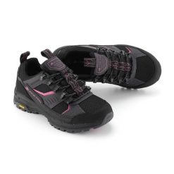 Buty niskie trekkingowe Alpine Pro Nogere Vibram. Czarne buty trekkingowe Alpine Pro, bez wzorów, z materiału, bez zapięcia, trekkingowe. Za 569.00 zł.