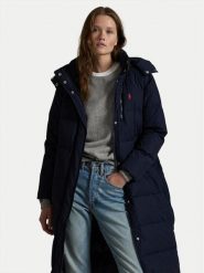 Polo Ralph Lauren Płaszcz zimowy 211941005001 Granatowy Regular Fit. Niebieskie płaszcze Polo Ralph Lauren, na zimę, l, bez wzorów, z bawełny, bez kaptura. Za 2,499.00 zł.