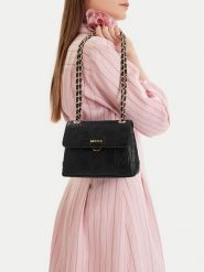 MEXX Torebka CEO-MEXX-S-015-07 Czarny. Czarne torebki klasyczne Mexx, bez wzorów, z materiału, bez dodatków. Za 179.99 zł.