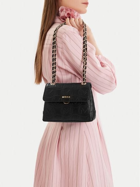 MEXX Torebka CEO-MEXX-S-015-07 Czarny. Czarne torebki klasyczne Mexx, bez wzorów, z materiału, bez dodatków. Za 179.99 zł.