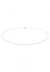 Elli Damski łańcuszek do talii kulka basic boho w srebrze 925 Sterling Silver pozłacany Naszyjniki 1 ct. Szare łańcuszki Elli, z materiału, pozłacane. Za 328.99 zł.