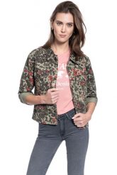 KURTKA JEANSOWA DAMSKA LEE MILITARY OVERSHIRT REGULAR L51BSBQY. Kurtki Lee, l, bez wzorów, z jeansu, bez kaptura. Za 199.99 zł.