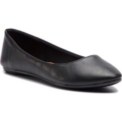 Baleriny JENNY FAIRY W16SS061-1. Czarne baleriny Jenny Fairy, bez wzorów, ze skóry ekologicznej, bez obcasa, bez zapięcia. Za 49.99 zł.