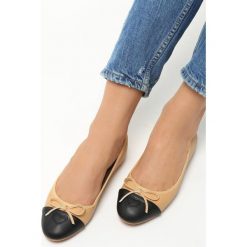 Camelowe Baleriny Thea. Baleriny marki Born2be. Za 39.99 zł.