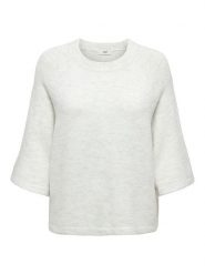 JDY Sweter "Elanora" w kolorze białym rozmiar: M. Białe swetry JDY, m, bez wzorów, bez ramiączek. Za 101.47 zł.