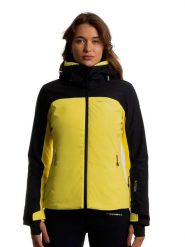 Fischer Kurtka narciarska w kolorze żółto-czarnym rozmiar: XL. Czarne kurtki narciarskie FISCHER, xl, bez wzorów, bez kaptura, narciarskie. Za 654.23 zł.