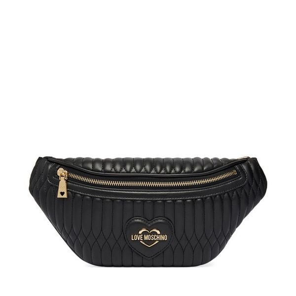 Nerka LOVE MOSCHINO. Czarne nerki i saszetki Love Moschino, bez wzorów, bez dodatków. Za 699.99 zł.