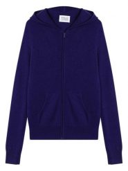 AUTHENTIC CASHMERE Kaszmirowy kardigan "Colombis" w kolorze granatowym rozmiar: L. Niebieskie swetry AUTHENTIC CASHMERE, l, bez wzorów, z kaszmiru, bez ramiączek. Za 426.99 zł.