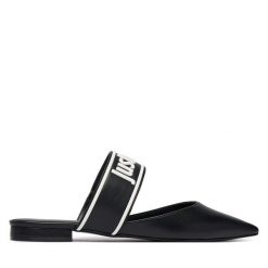 Baleriny Just Cavalli. Czarne baleriny Just Cavalli, bez wzorów, bez obcasa, bez zapięcia. Za 854.99 zł.