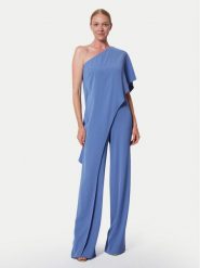 LAUREN RALPH LAUREN Kombinezon 253909456005 Niebieski Regular Fit. Niebieskie sukienki Lauren Ralph Lauren, bez wzorów, z syntetyku, bez kołnierzyka, bez ramiączek. Za 879.99 zł.