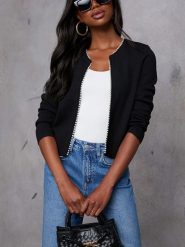 Milan Kiss Kardigan w kolorze czarnym rozmiar: XL. Czarne swetry Milan Kiss, xl, bez wzorów, bez ramiączek. Za 204.48 zł.