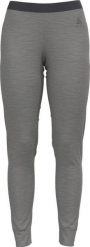 Legginsy termoaktywne damskie ODLO Merino 200 BL Bottom Long. Szare legginsy ODLO, bez wzorów, z materiału, sportowe, długie. Za 459.99 zł.