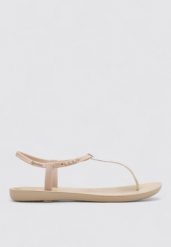 Sandały damskie Ipanema Class Classy. Brązowe sandały Ipanema, bez wzorów, z gumy, klasyczne, bez obcasa, bez zapięcia. Za 79.99 zł.