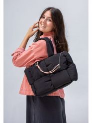 Fritzi aus Preußen Skórzany shopper bag "Limited Puffed" w kolorze czarnym - 41 x 27 x 17 cm rozmiar: onesize. Czarne shopper bag Fritzi aus Preußen, bez wzorów, z materiału, na ramię, bez dodatków. Za 178.37 zł.