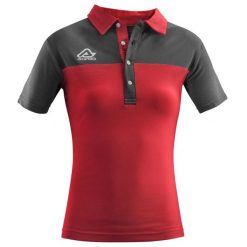 Damska koszulka polo Acerbis Belatrix. Czerwone t-shirty sportowe ACERBIS, l, bez wzorów, z bawełny, bez ramiączek, outdoorowe. Za 172.00 zł.