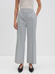 Someday Spodnie w kolorze jasnoszarym rozmiar: 34. Szare spodnie materiałowe someday., bez wzorów, z materiału, z podwyższonym stanem. Za 130.99 zł.