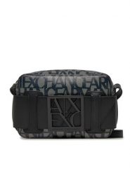 Armani Exchange Torebka 942699 3F742 00850 Czarny. Czarne listonoszki Armani Exchange, bez wzorów, z materiału, bez dodatków. Za 589.99 zł.