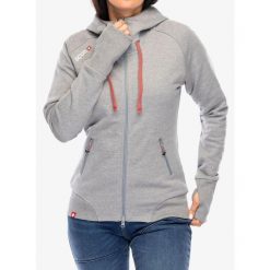 Bluza rozpinana damska Ocun Hoodie Zipper. Szare bluzy Ocun, xs, bez wzorów, casualowe, bez ramiączek, bez kaptura. Za 335.99 zł.