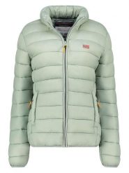 Geographical Norway Kurtka pikowana "Atikolor" w kolorze jasnozielonym rozmiar: XXL. Zielone kurtki Geographical Norway, xxl, bez wzorów, bez kaptura. Za 205.45 zł.