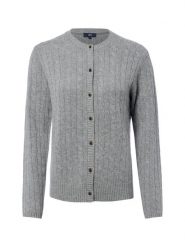 IPURI sweter z czystego kaszmiru Kobiety Kaszmir szary, XL. Szare swetry IPURI, xl, bez wzorów, z kaszmiru, bez ramiączek. Za 999.95 zł.