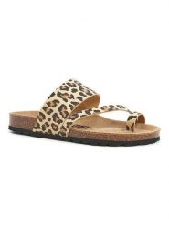 Billowy Skórzane japonki w kolorze jasnobrązowym rozmiar: 39. Brązowe japonki Billowy, bez wzorów, ze skóry, klasyczne. Za 143.56 zł.