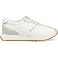 HUGO sneakersy Icelin Runn kolor biały. Białe buty sportowe lifestyle Hugo, bez wzorów, z gumy, sportowe, z okrągłym noskiem, bez zapięcia. Za 649.99 zł.