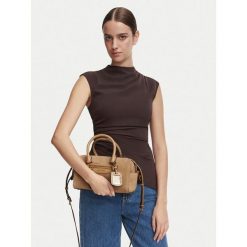 Torebka MICHAEL Michael Kors. Brązowe torebki klasyczne MICHAEL Michael Kors, bez wzorów, klasyczne, bez dodatków. Za 1,209.00 zł.