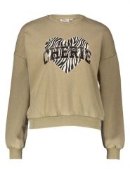 ONLY Bluza w kolorze beżowym rozmiar: L. Brązowe bluzy ONLY, l, bez wzorów, z bawełny, bez kaptura. Za 75.16 zł.