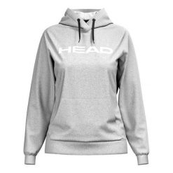 Bluza damska HEAD Club Original Hoodie. Szare bluzy Head, bez wzorów, sportowe, bez ramiączek, bez kaptura. Za 169.99 zł.