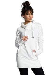 Be Wear Bluza w kolorze kremowym rozmiar: XXL. Brązowe bluzy Be Wear, xxl, bez wzorów, bez ramiączek, z kapturem. Za 214.95 zł.