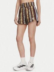 Adidas Szorty sportowe Farm Rio Pacer KR0229 Brązowy Loose Fit. Brązowe szorty sportowe adidas, bez wzorów, z syntetyku, na fitness i siłownię. Za 179.99 zł.