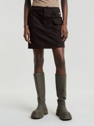 G-Star Spódnica w kolorze czarnym rozmiar: W28. Czarne spódnice G-Star, bez wzorów, retro, mini. Za 161.73 zł.