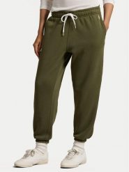 Polo Ralph Lauren Spodnie dresowe 211943009 Zielony Regular Fit. Zielone spodnie dresowe Polo Ralph Lauren, bez wzorów, z bawełny. Za 379.99 zł.