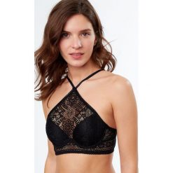 Etam - Biustonosz Lemon. Czarne biustonosze Etam, bez wzorów, z dzianiny. W wyprzedaży za 59.90 zł.
