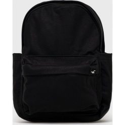 Hollister Co. plecak damski kolor czarny mały gładki. Czarne plecaki Hollister Co., bez wzorów, do ręki, bez dodatków. W wyprzedaży za 129.99 zł.