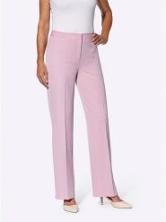 WITT WEIDEN Spodnie w kolorze jasnoróżowym rozmiar: 21. Różowe spodnie materiałowe WITT WEIDEN, bez wzorów, z materiału, z podwyższonym stanem. Za 82.99 zł.