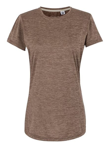 Regatta Koszulka funkcyjna "Fingal Edition" w kolorze jasnobrązowym rozmiar: 52. Brązowe t-shirty sportowe Regatta, bez wzorów, z materiału, bez ramiączek, outdoorowe. Za 48.28 zł.