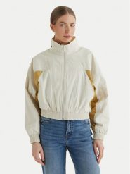 Calvin Klein Jeans Kurtka bomber LV047F506G Beżowy Regular Fit. Brązowe kurtki Calvin Klein Jeans, m, bez wzorów, z jeansu, bez kaptura. Za 649.99 zł.