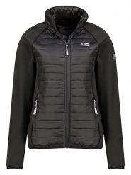 Geographical Norway Kurtka polarowa "Tour" w kolorze czarnym rozmiar: XL. Czarne kurtki Geographical Norway, xl, bez wzorów, z polaru, bez kaptura. Za 199.65 zł.