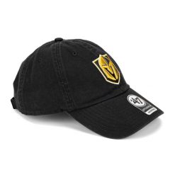 Czapka z daszkiem 47 Brand NHL Vegas Golden Knights CLEAN UP. Czarne czapki z daszkiem 47 Brand, na wiosnę, bez wzorów. Za 89.99 zł.