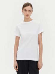 PINKO T-Shirt Start 101752 Biały Regular Fit. Białe t-shirty Pinko, l, bez wzorów, z bawełny, bez kołnierzyka, bez ramiączek. Za 269.99 zł.