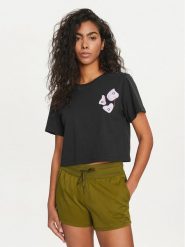 The North Face T-Shirt NF0A87FJ Czarny Regular Fit. Czarne t-shirty The North Face, l, bez wzorów, z bawełny, bez kołnierzyka, bez ramiączek. Za 79.99 zł.