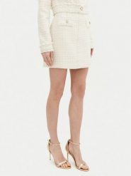 Guess Spódnica mini W5RD63 WGW82 Beżowy Regular Fit. Brązowe spódnice Guess, xl, z aplikacjami, z syntetyku, mini. Za 239.99 zł.