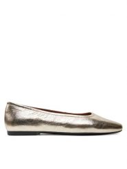 Vagabond Baleriny Jolin 5508-083-81 Złoty. Żółte baleriny Vagabond Shoemakers, bez wzorów, ze skóry, bez obcasa, bez zapięcia. Za 299.99 zł.