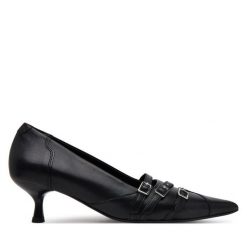 Szpilki Vagabond Shoemakers. Czarne szpilki Vagabond Shoemakers, bez wzorów, bez obcasa, na szpilce, bez zapięcia. Za 479.99 zł.