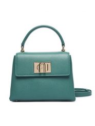 Furla Torebka 1927 Mini Top Handle WB00109 ARE000 BG 4899S Zielony. Zielone torebki klasyczne Furla, bez wzorów, ze skóry, bez dodatków. Za 1,779.00 zł.