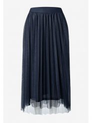 More & More Spódnica w kolorze granatowym rozmiar: 36. Niebieskie spódnice More & More, na co dzień, bez wzorów, z tiulu, midi, proste. Za 101.23 zł.