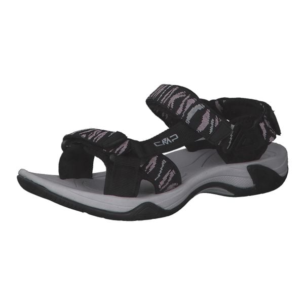 Buty do chodzenia damskie CMP Trail Hamal. Czarne buty trekkingowe CMP, bez wzorów, z materiału, bez zapięcia, trekkingowe. W wyprzedaży za 129.99 zł.